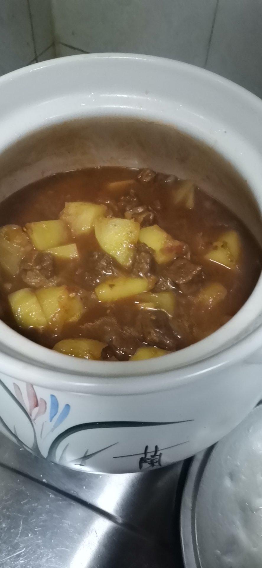 西红柿炖牛腩（牛肉）