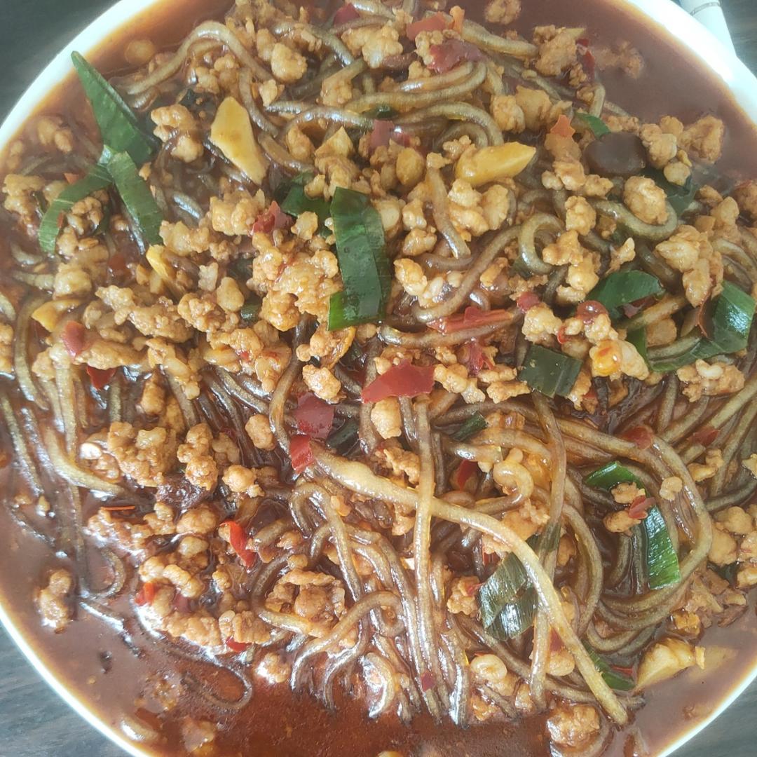 肉末粉条（蚂蚁上树）