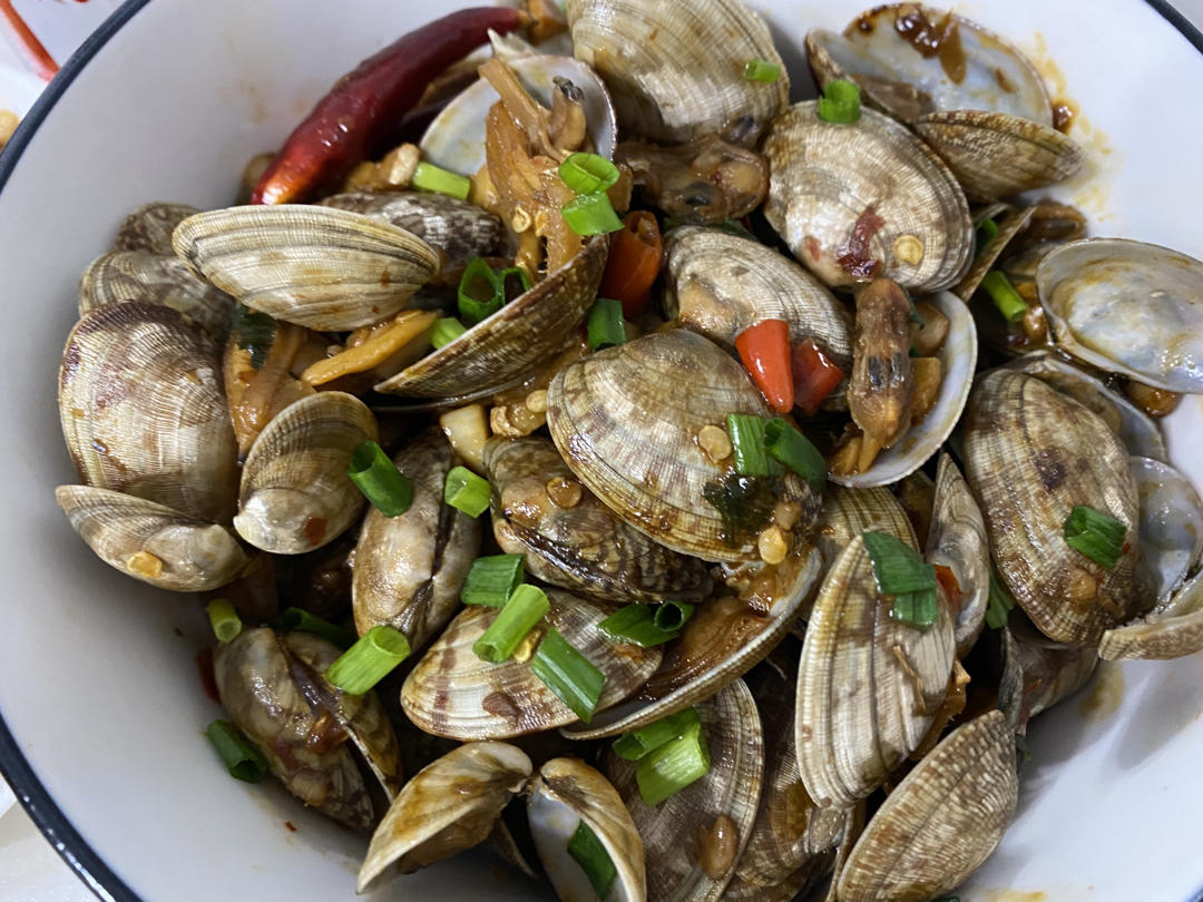爆炒花蛤