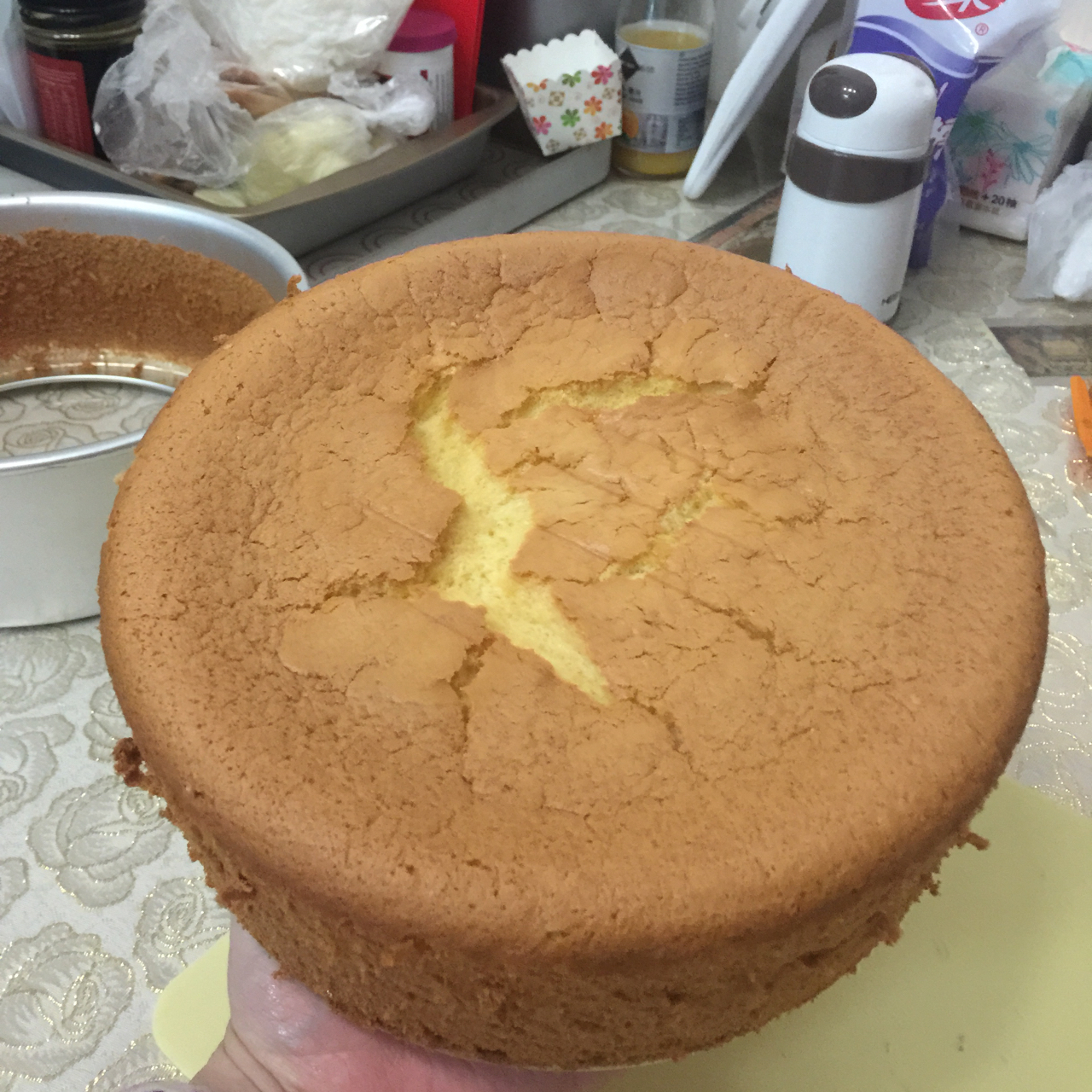 八寸戚风蛋糕