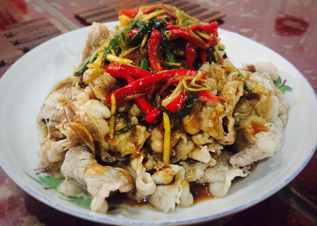 糖醋排骨颖做的白灼肥牛