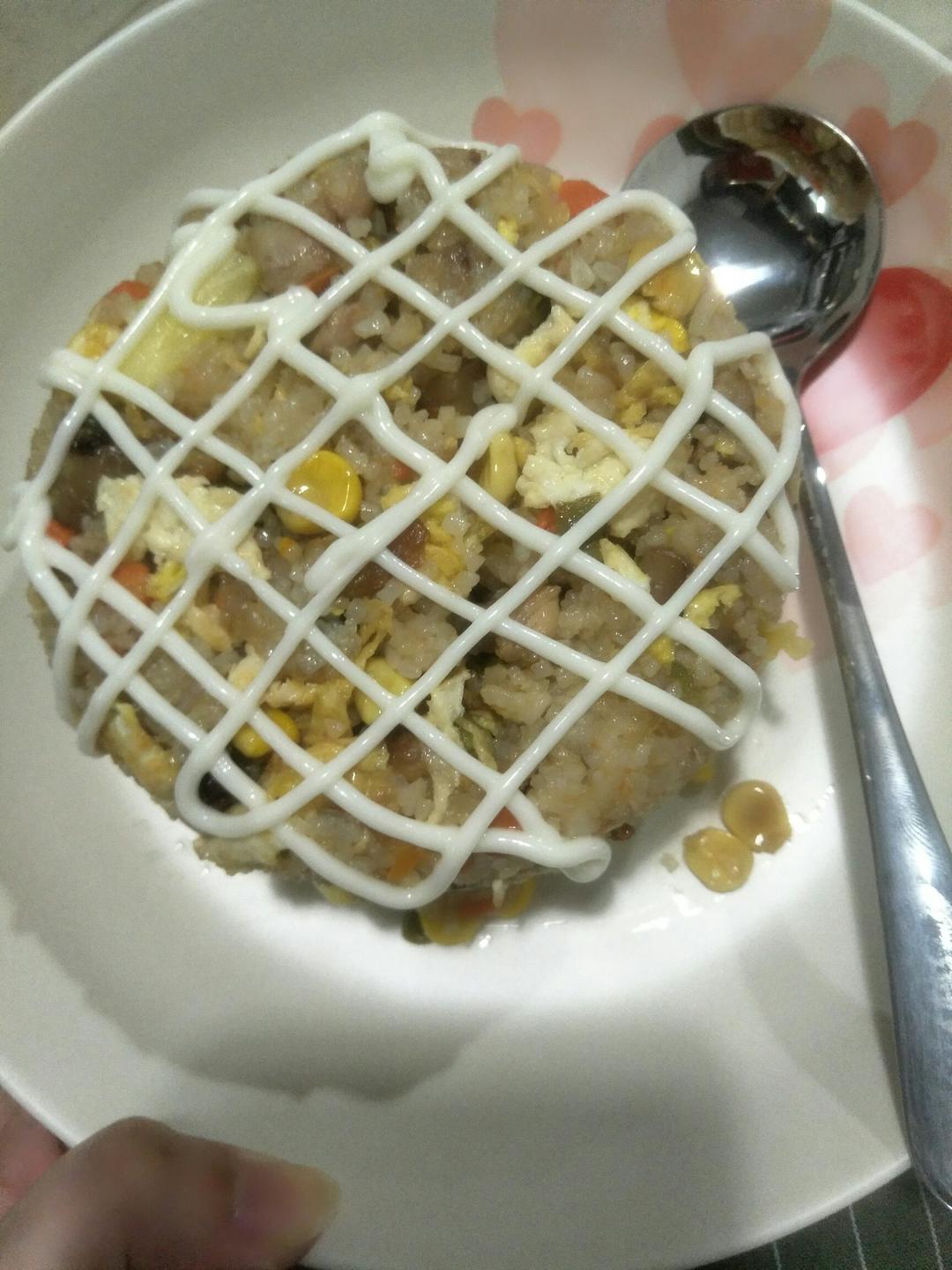 虾仁菠萝炒饭