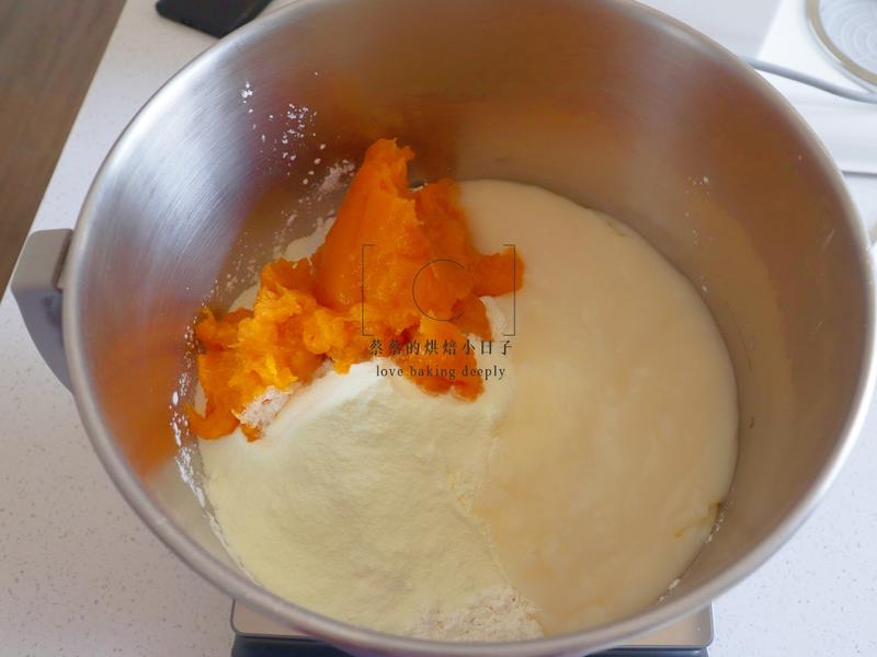 纯奶手撕吐司的做法 步骤1