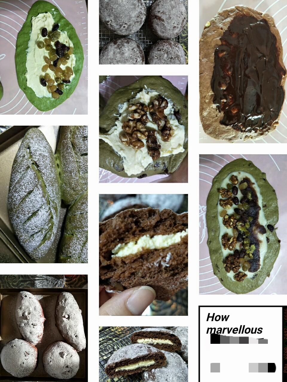 波兰种花式软欧包