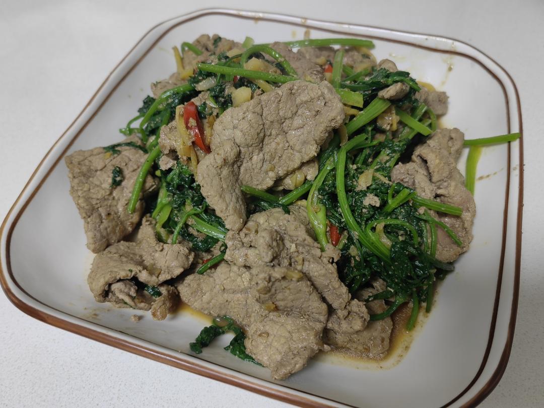 香菜牛肉