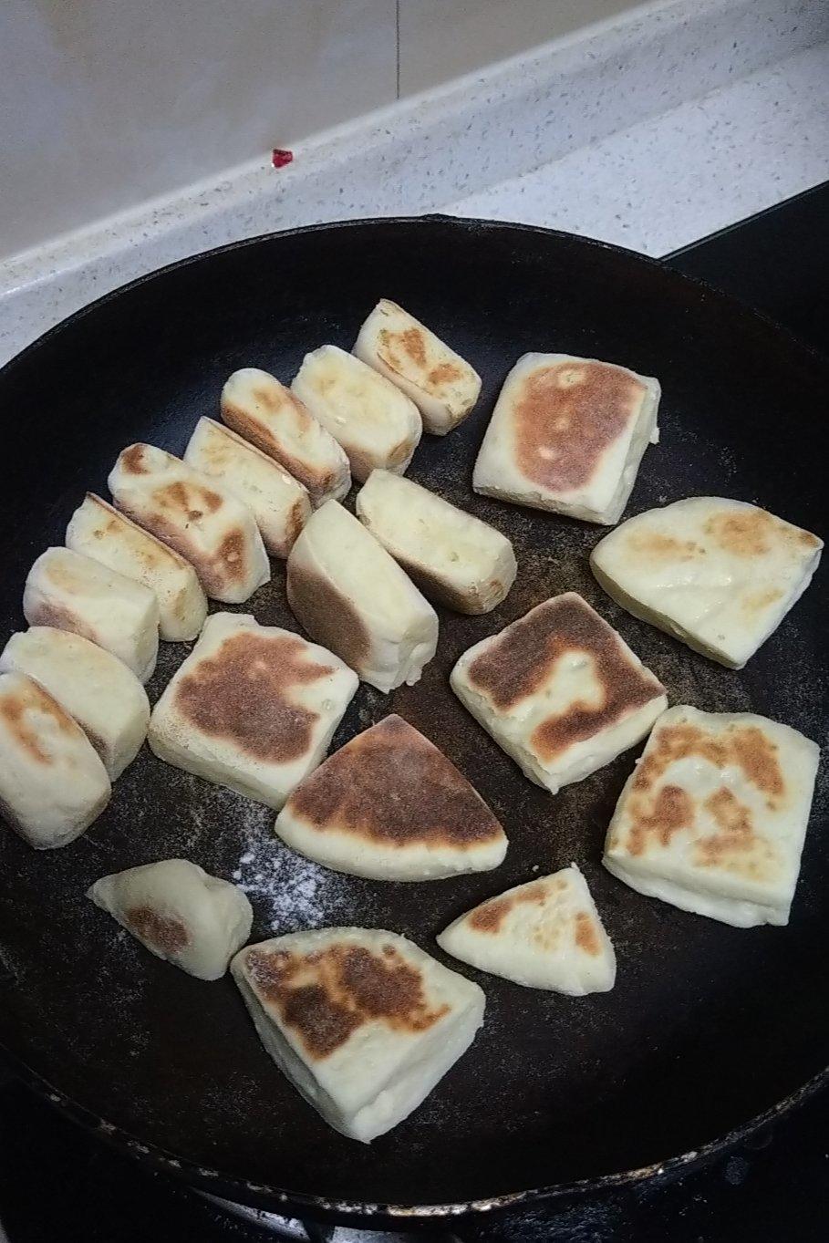 平底锅奶香小馒头