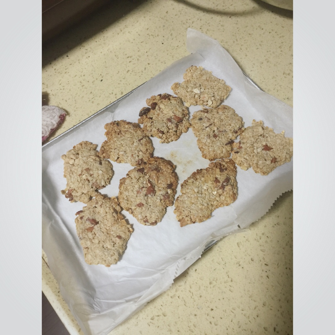 减脂期小零食：无糖燕麦饼干（附卡路里）