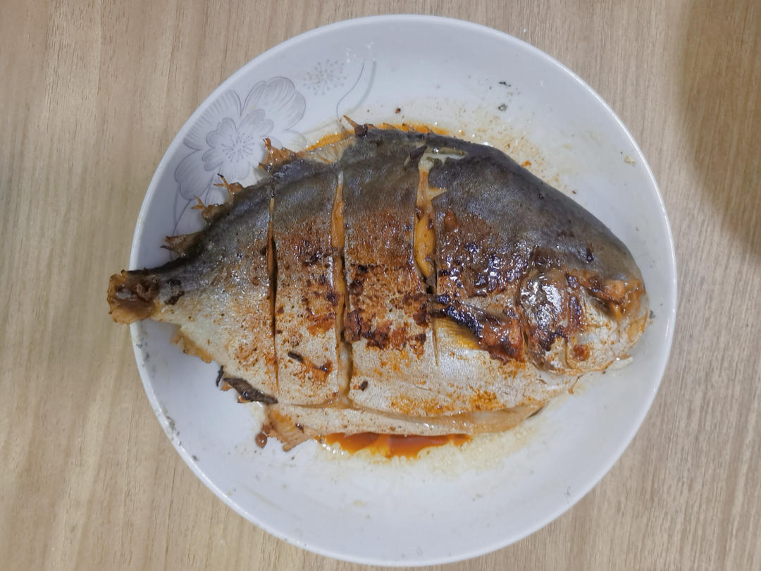 清蒸白鲳鱼