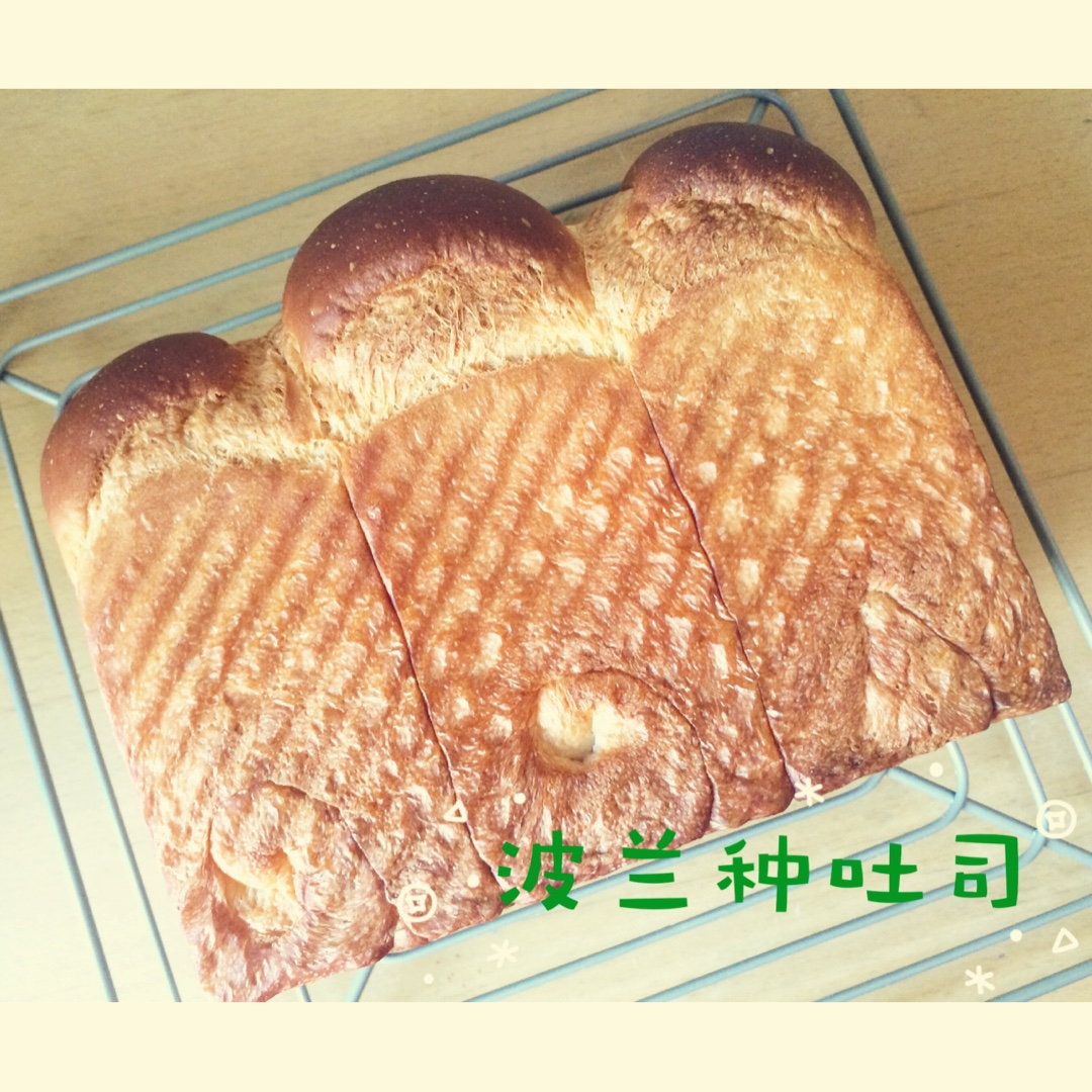 Poolish种（波兰种）吐司——不推荐不行的吐司配方