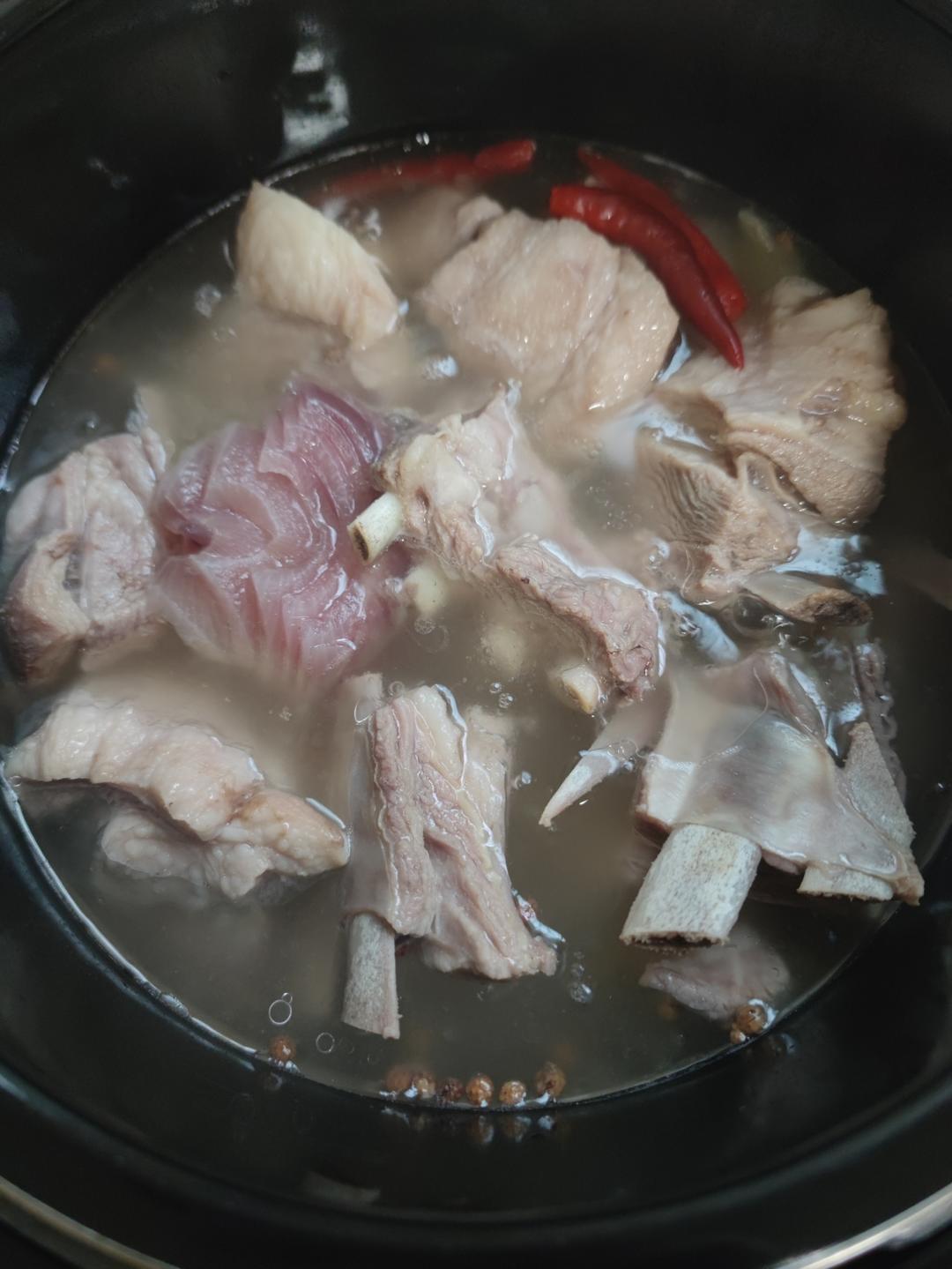 高压锅清炖羊排