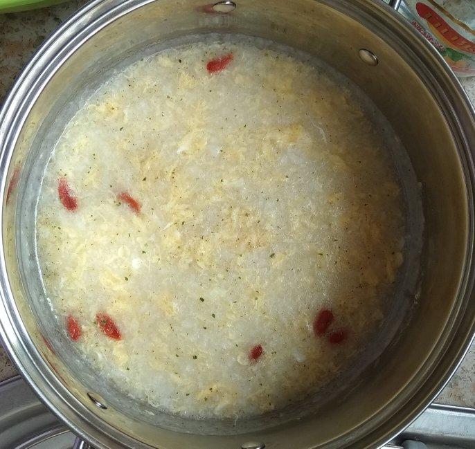 鸡蛋粥~记录~小时候的味道