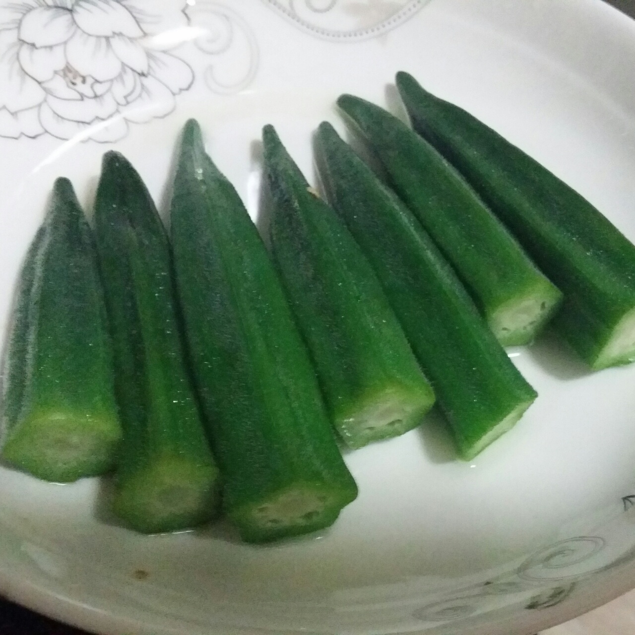 秋葵刺身