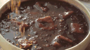 黑米糖藕粥的做法 步骤5