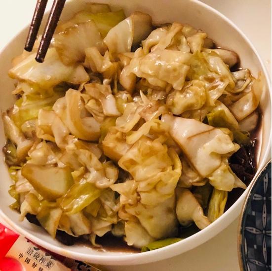 醋溜圆白菜