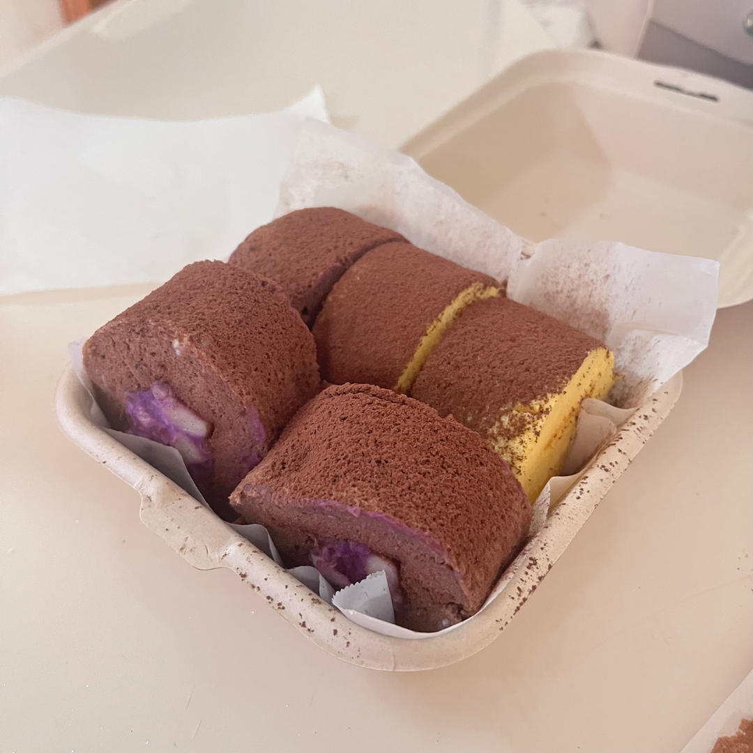 蛋糕卷这样做‼️不掉皮不开裂（小视频食谱）