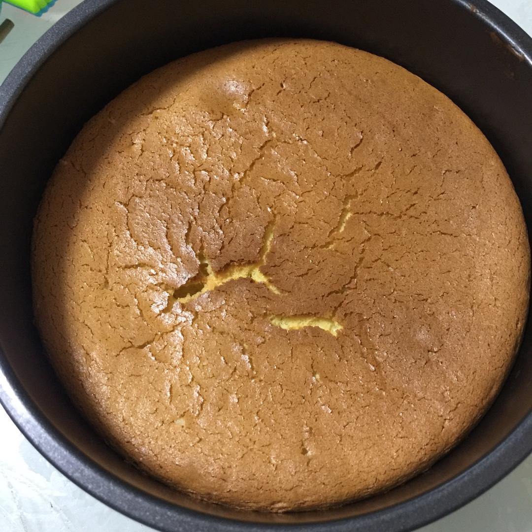 6寸戚风蛋糕（2蛋）