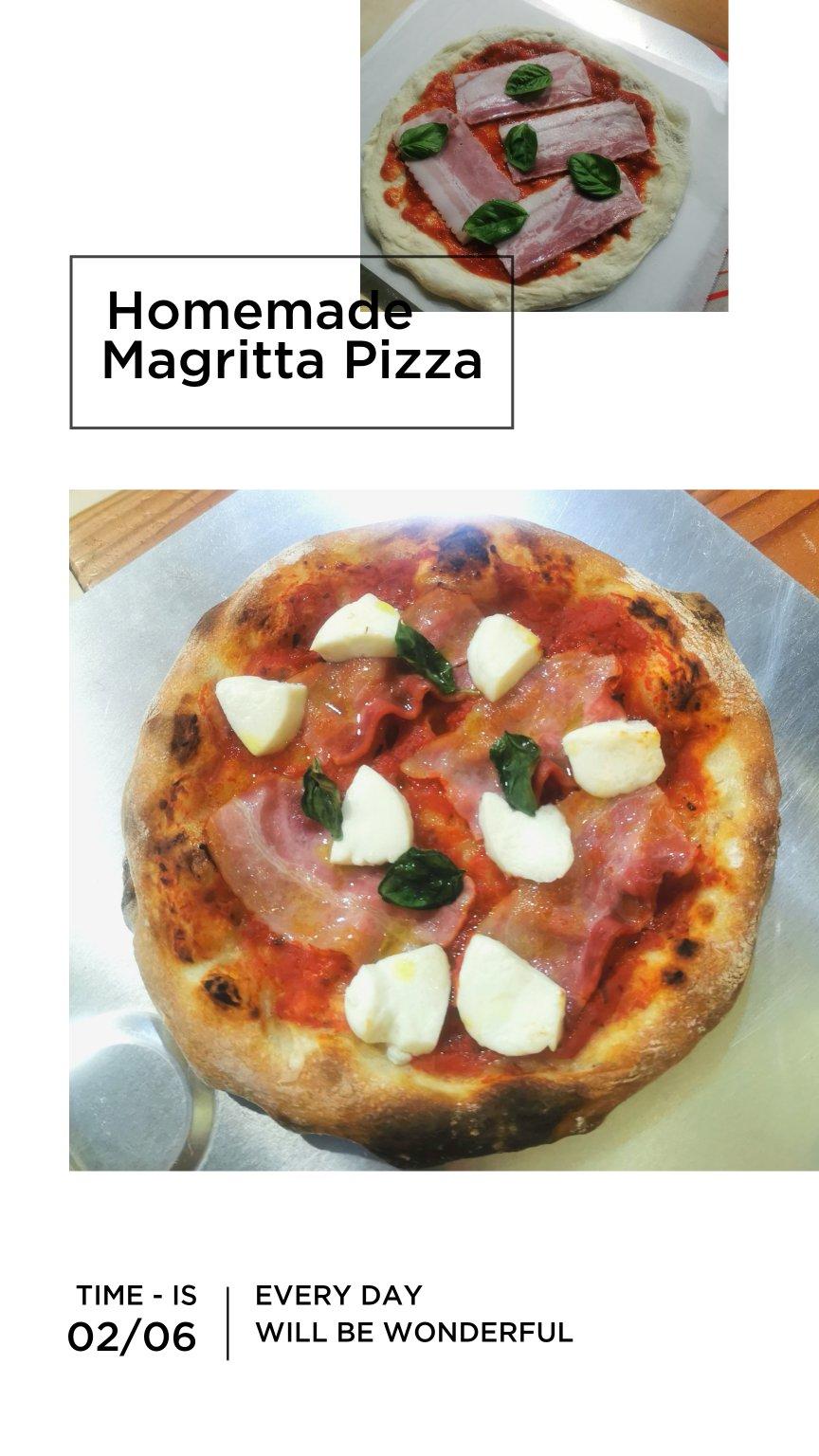 天然酵种 意式披萨Pizza Margherita