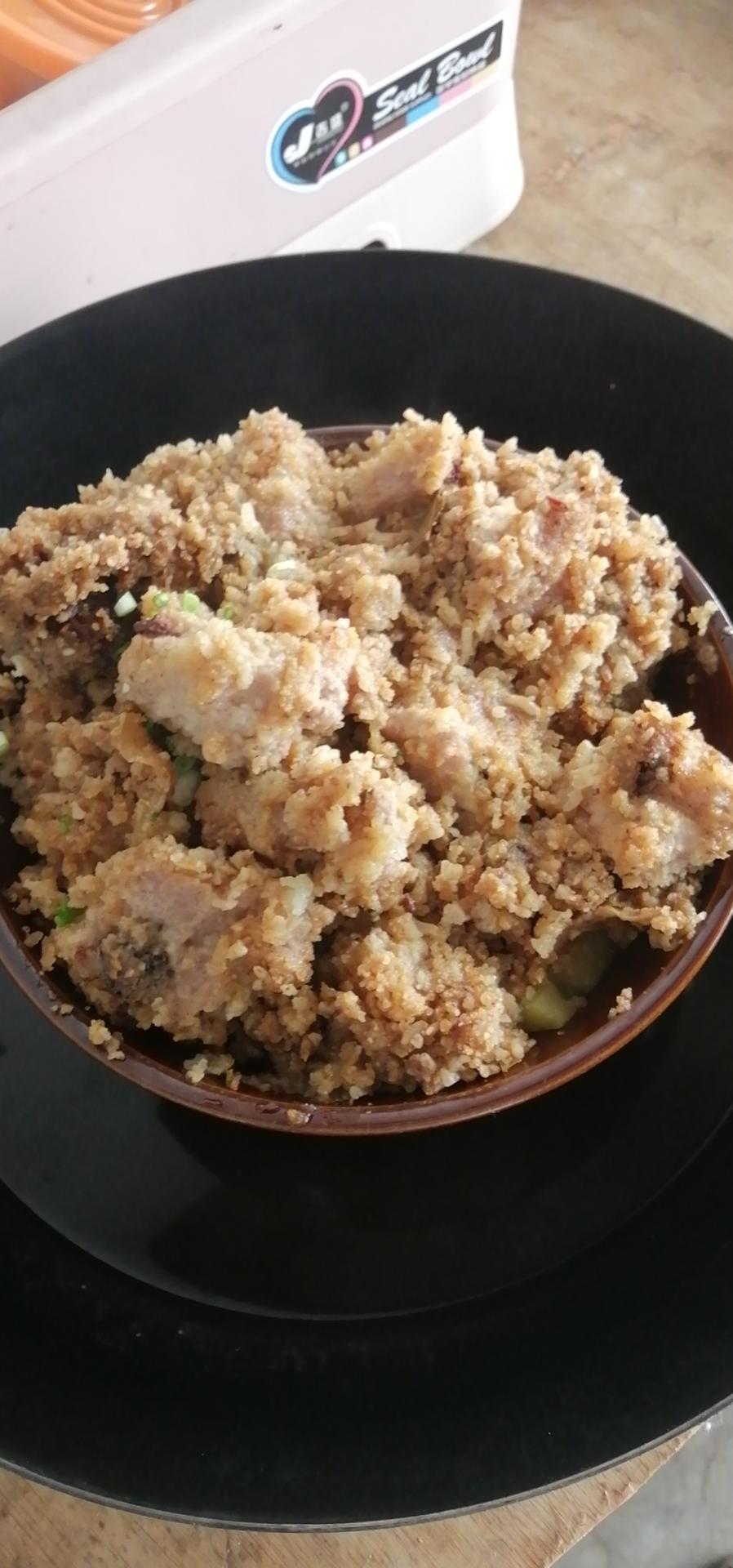 好吃的粉蒸排骨，是这么做的！