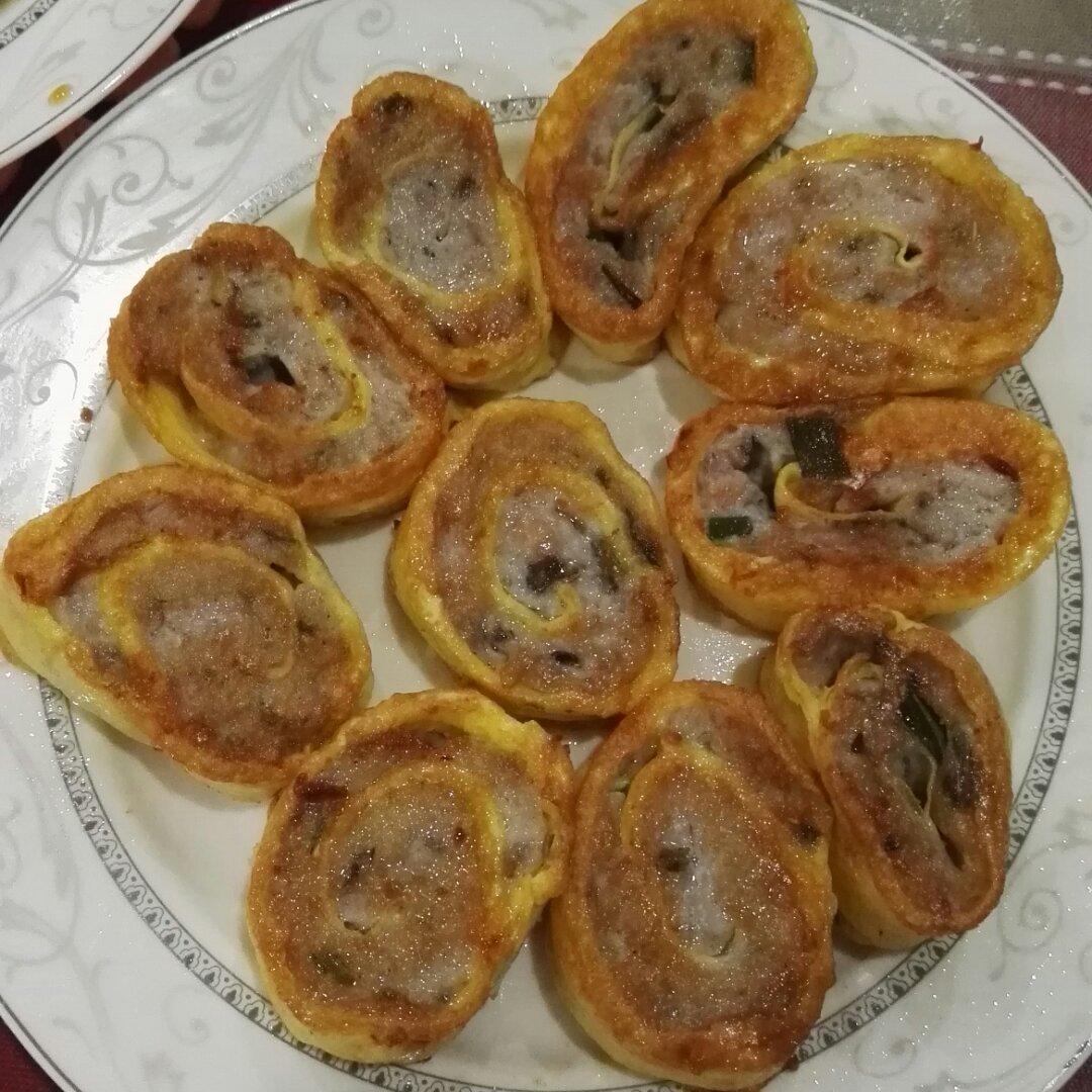 蛋皮鱼滑卷