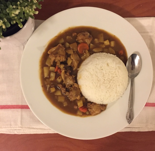 土豆咖喱鸡翅