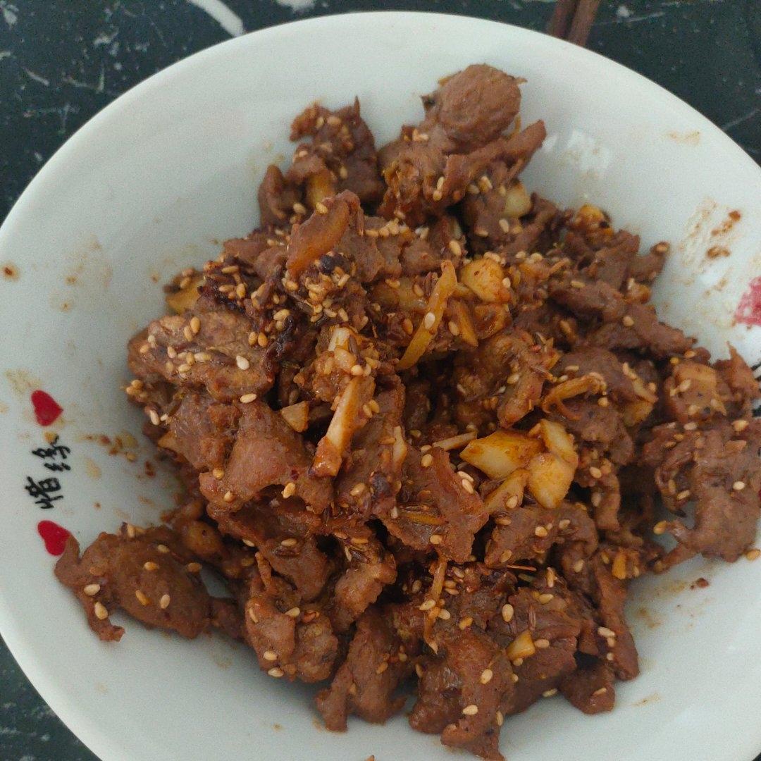 孜然香辣牛肉