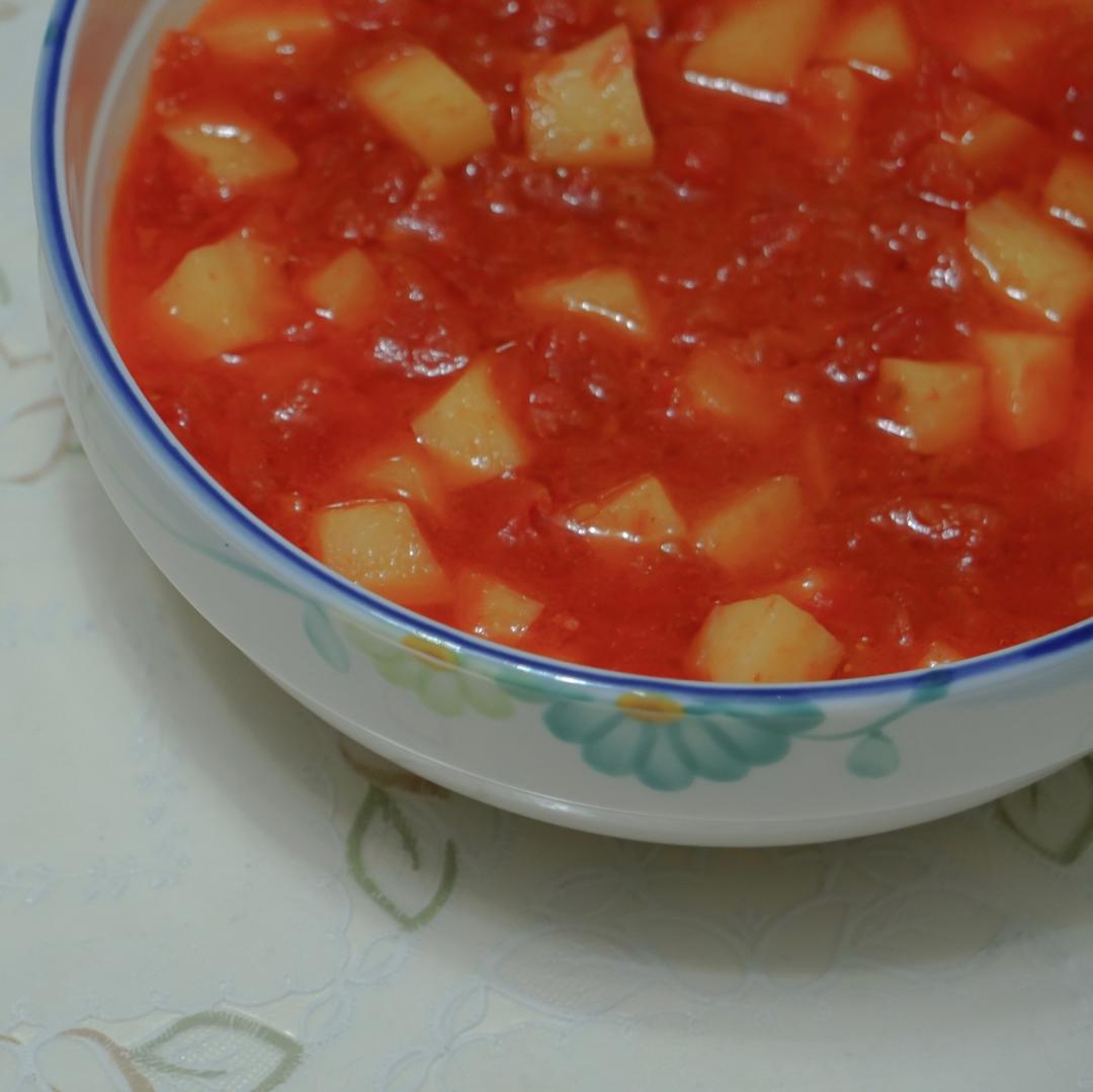 番茄土豆浓汤