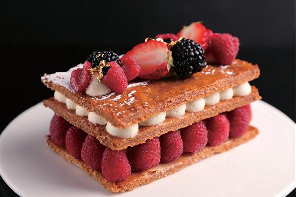 香草水果森林千层饼——法国甜点MOF大师作品的做法