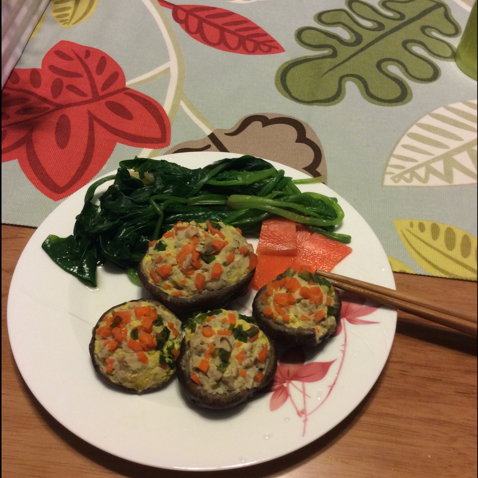 香菇蒸蛋-控油减肥菜单