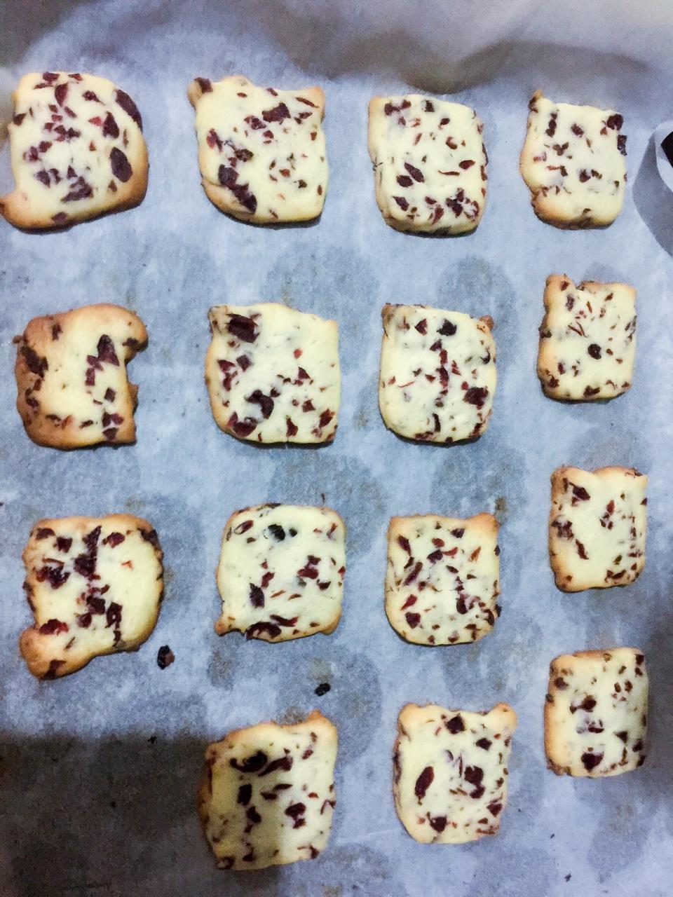 《Tinrry+》蔓越莓曲奇（超简单曲奇配方）