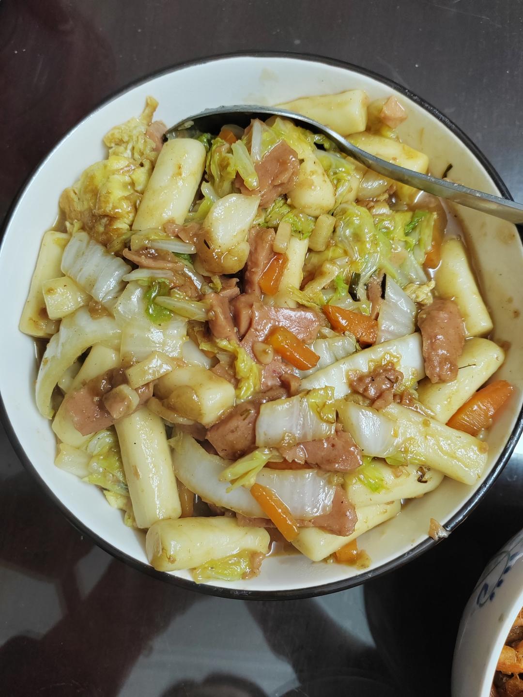 大排档风味炒年糕