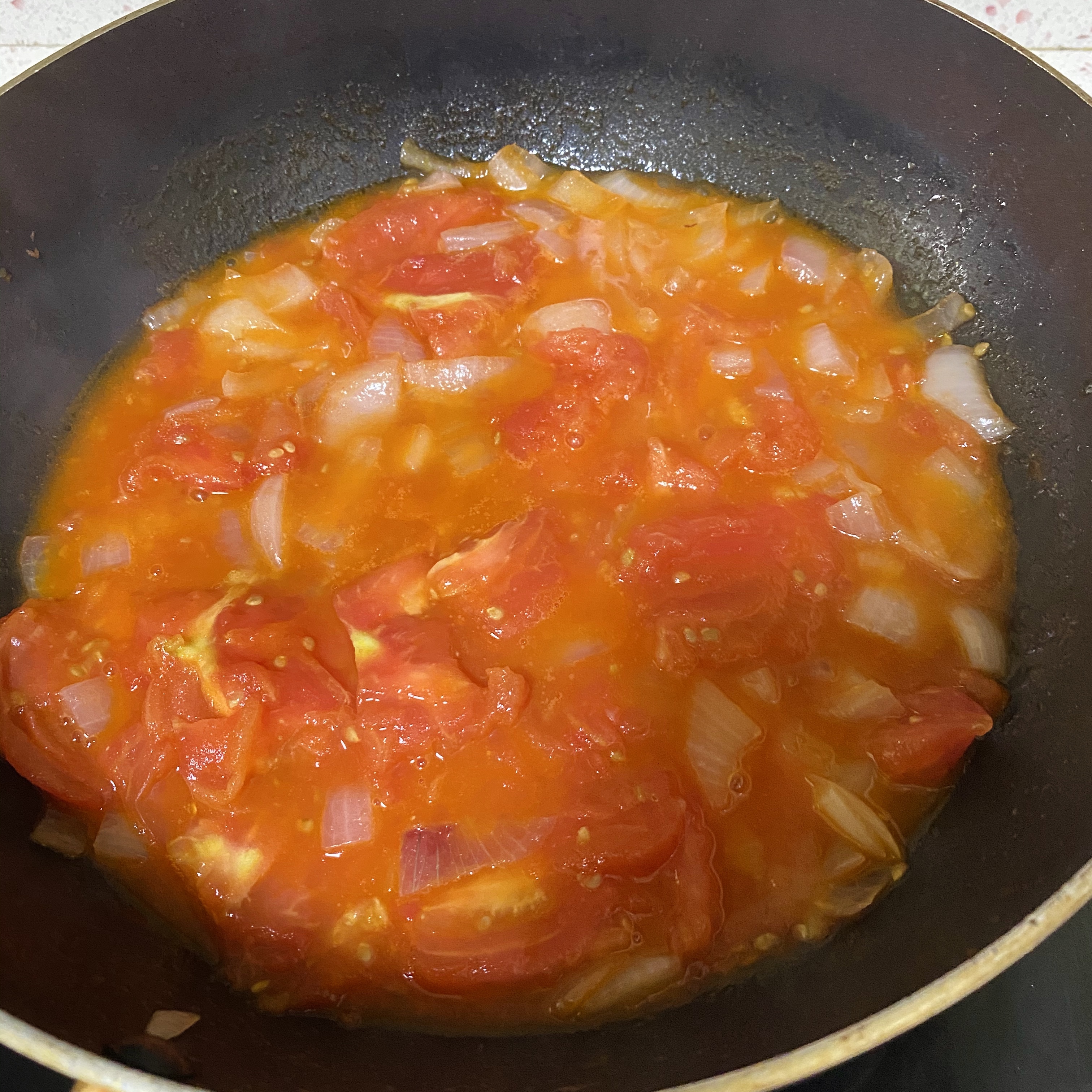 舔汤汁的番茄炖牛腩的做法 步骤8