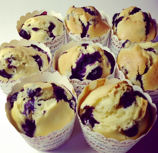 蓝莓玛芬蛋糕 Blueberry Muffin