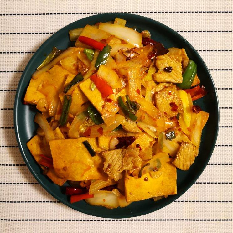 干锅千页豆腐