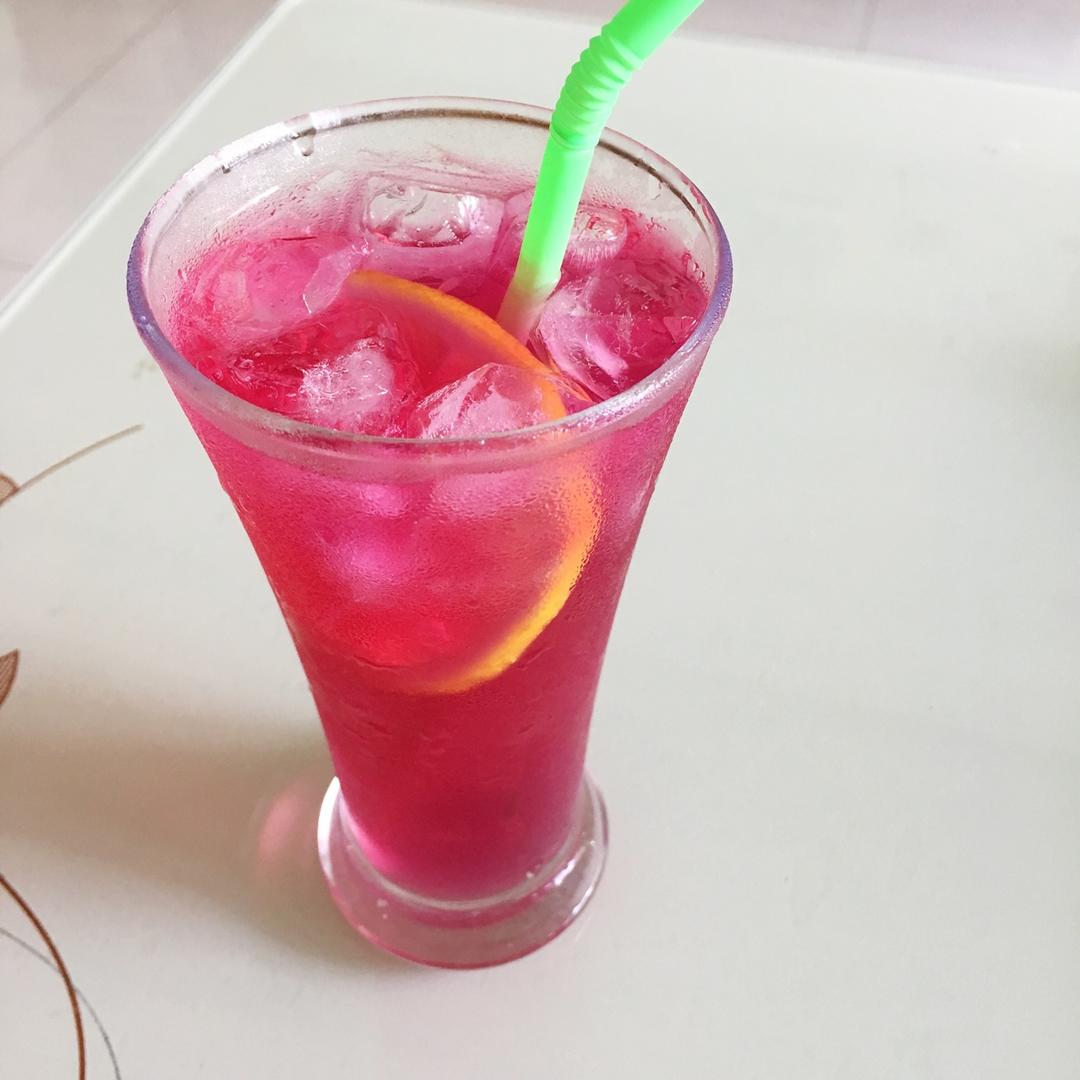 寻觅ling做的夏日特供—紫苏柠檬汁