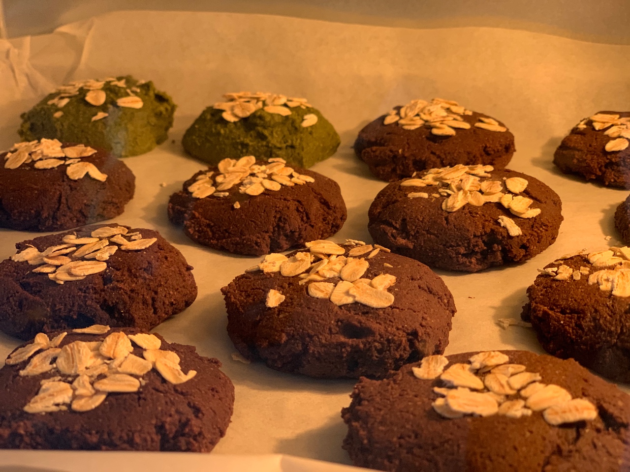 纯素巧克力布朗尼饼干 Vegan Chocolate Brownie Cookies的做法 步骤2
