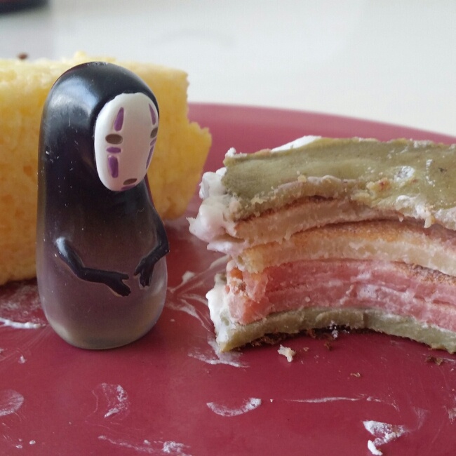 芒果班戟千层饼