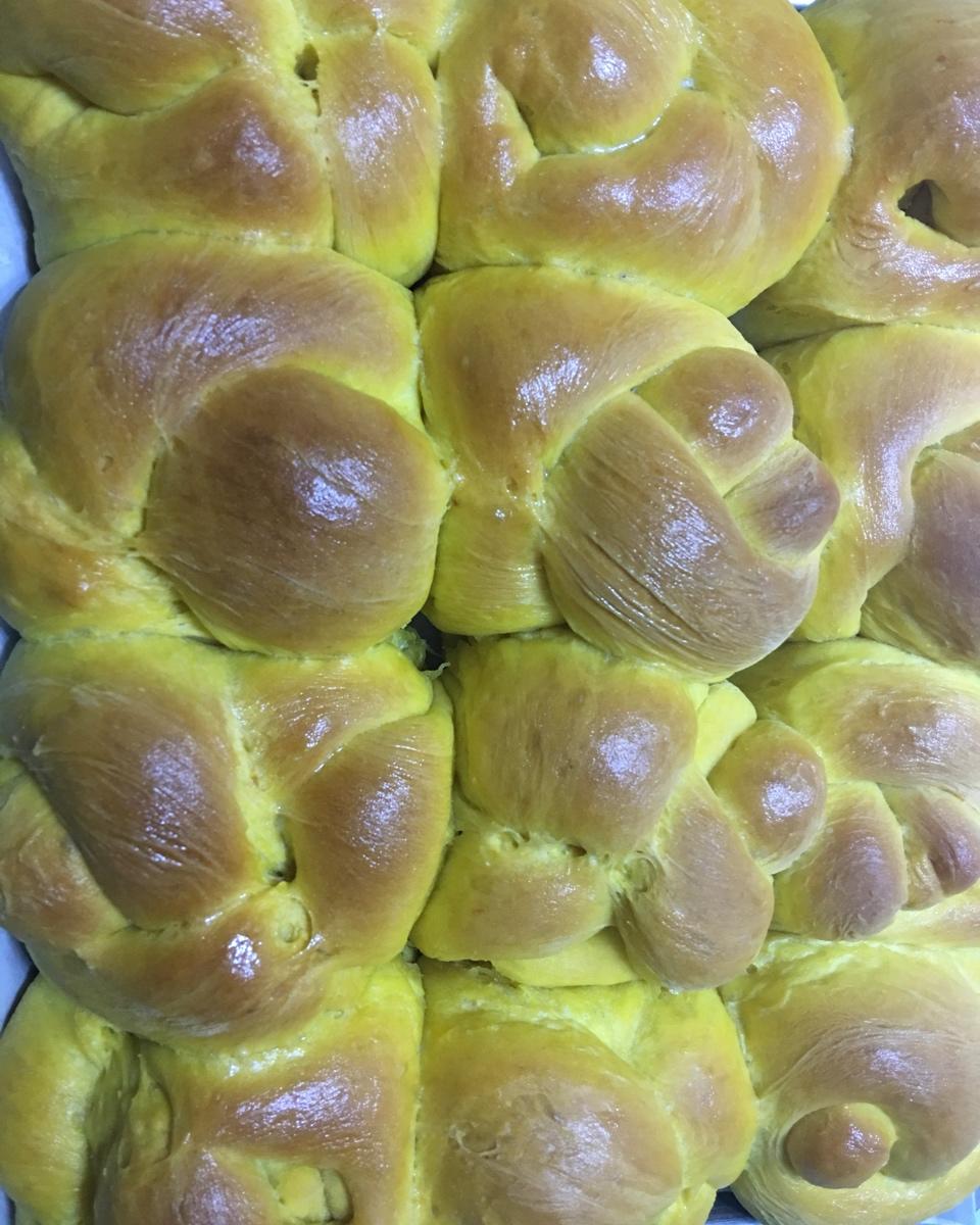 南瓜老面包