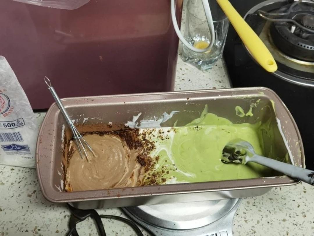 香甜软糯不腻人🉐️抹茶红豆糯米糕
