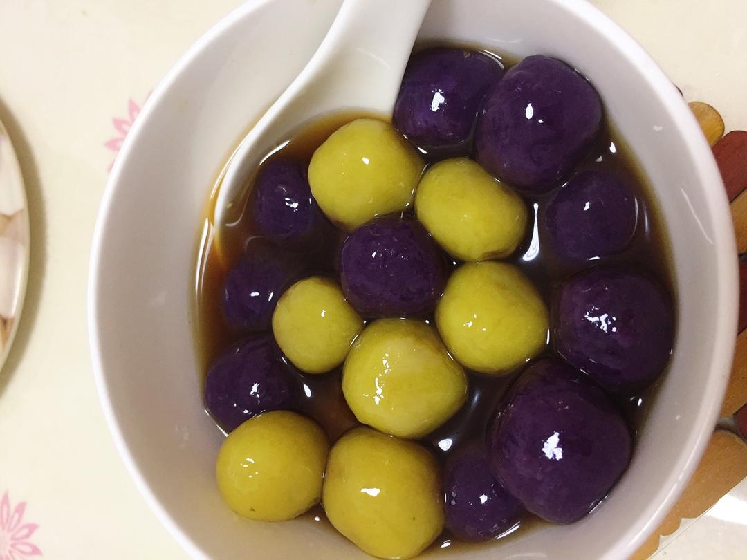 三色芋圆