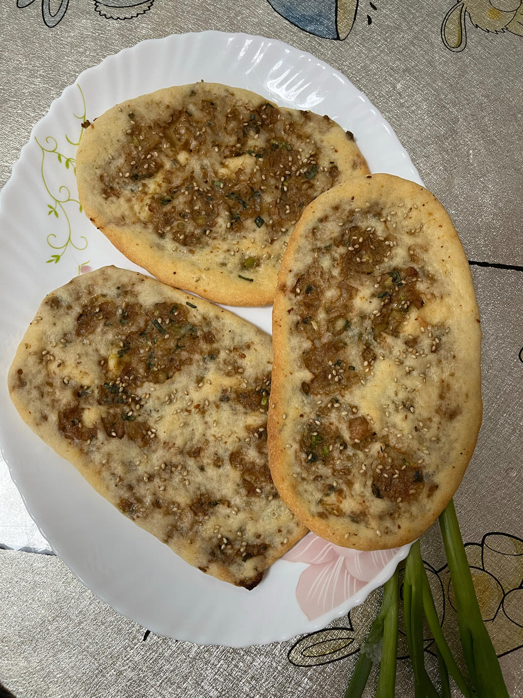 烤箱版鲜肉锅盔