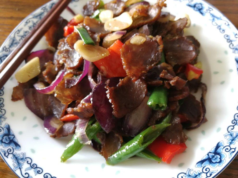 小炒腊牛肉