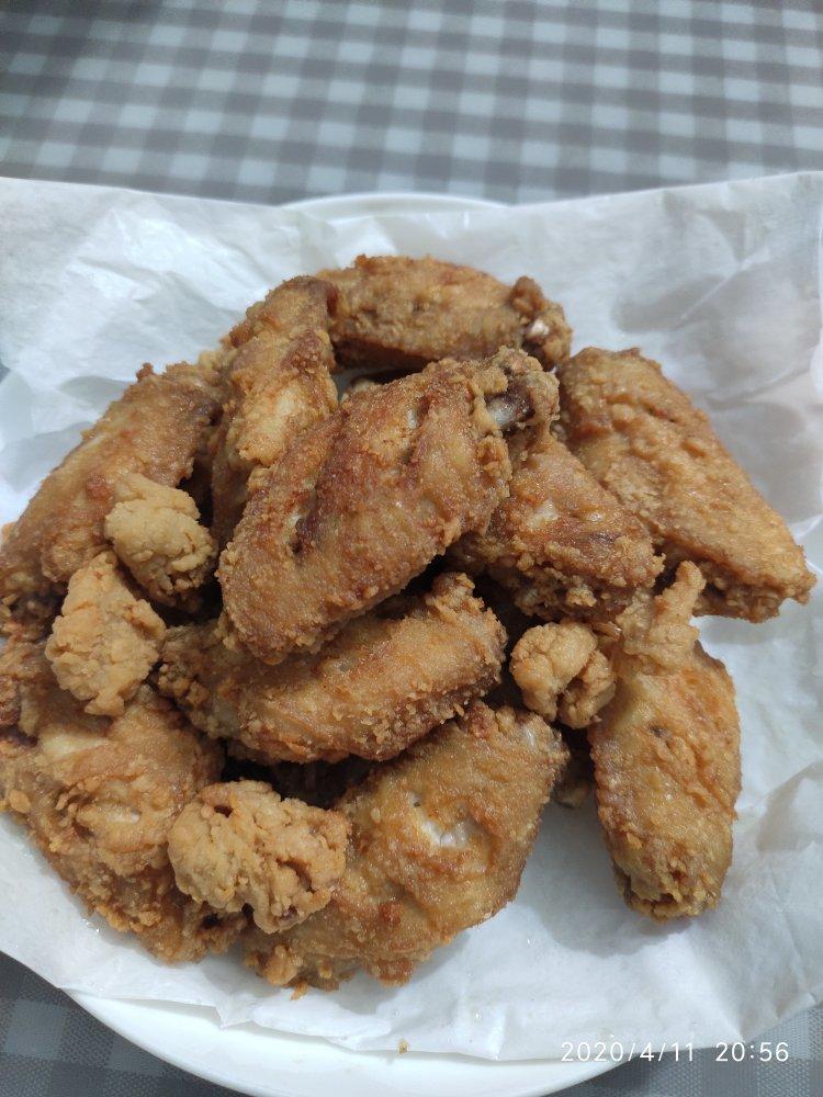 椒盐脆皮鸡翅