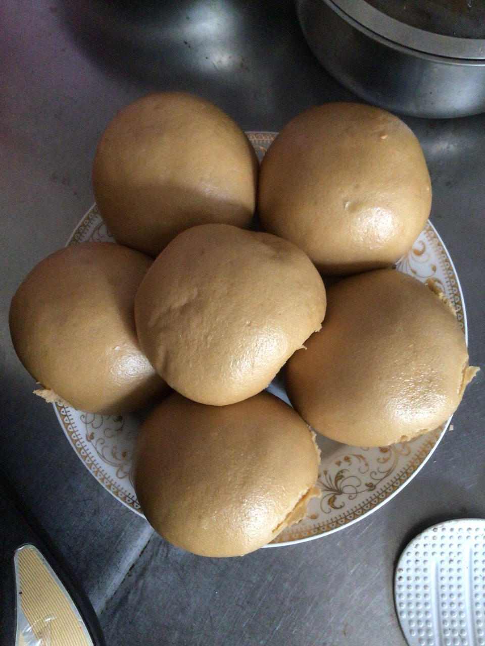 有着面包口感的红糖馒头（一次发酵）