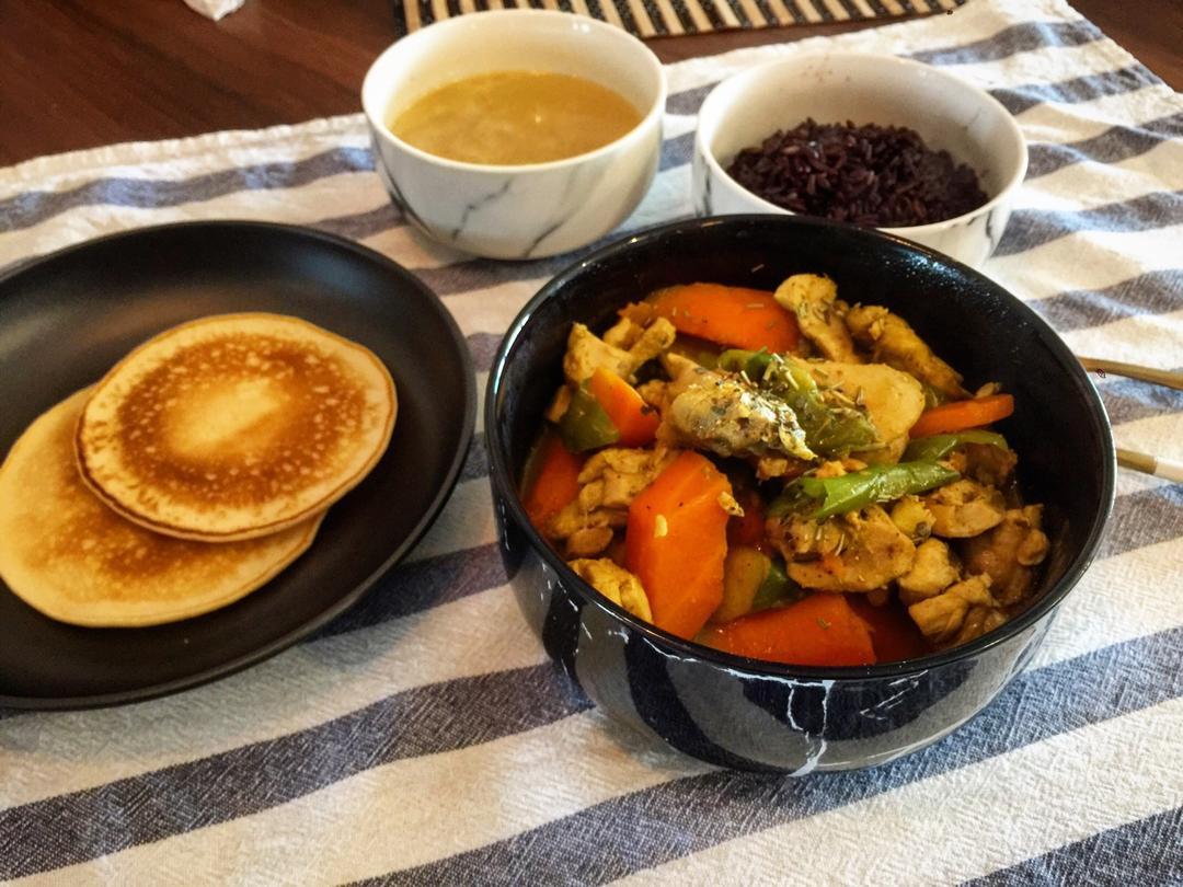 泰式椰浆咖喱鸡