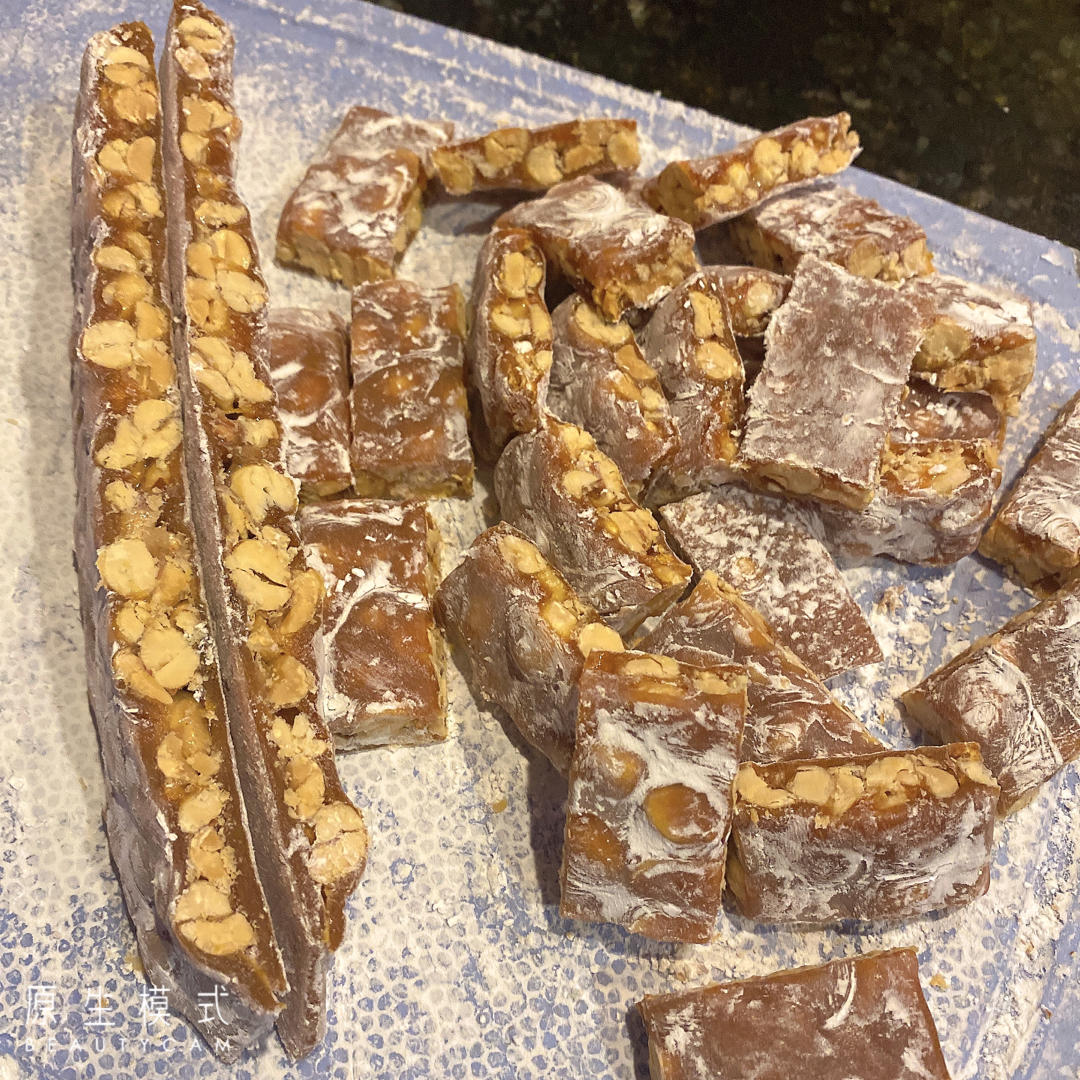 福州小吃 花生番薯糖