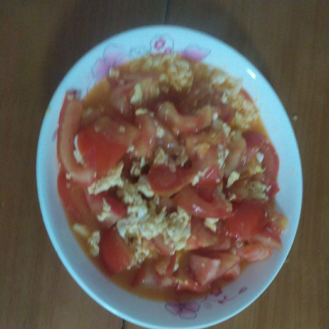 西红柿炒鸡蛋（嫩滑版）