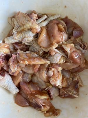 干锅鸡～下饭神器的做法 步骤1