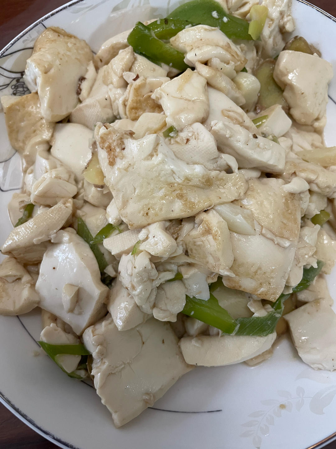 婆婆的家常红烧豆腐