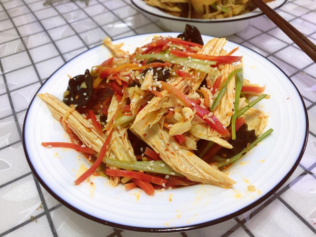 凉拌腐竹