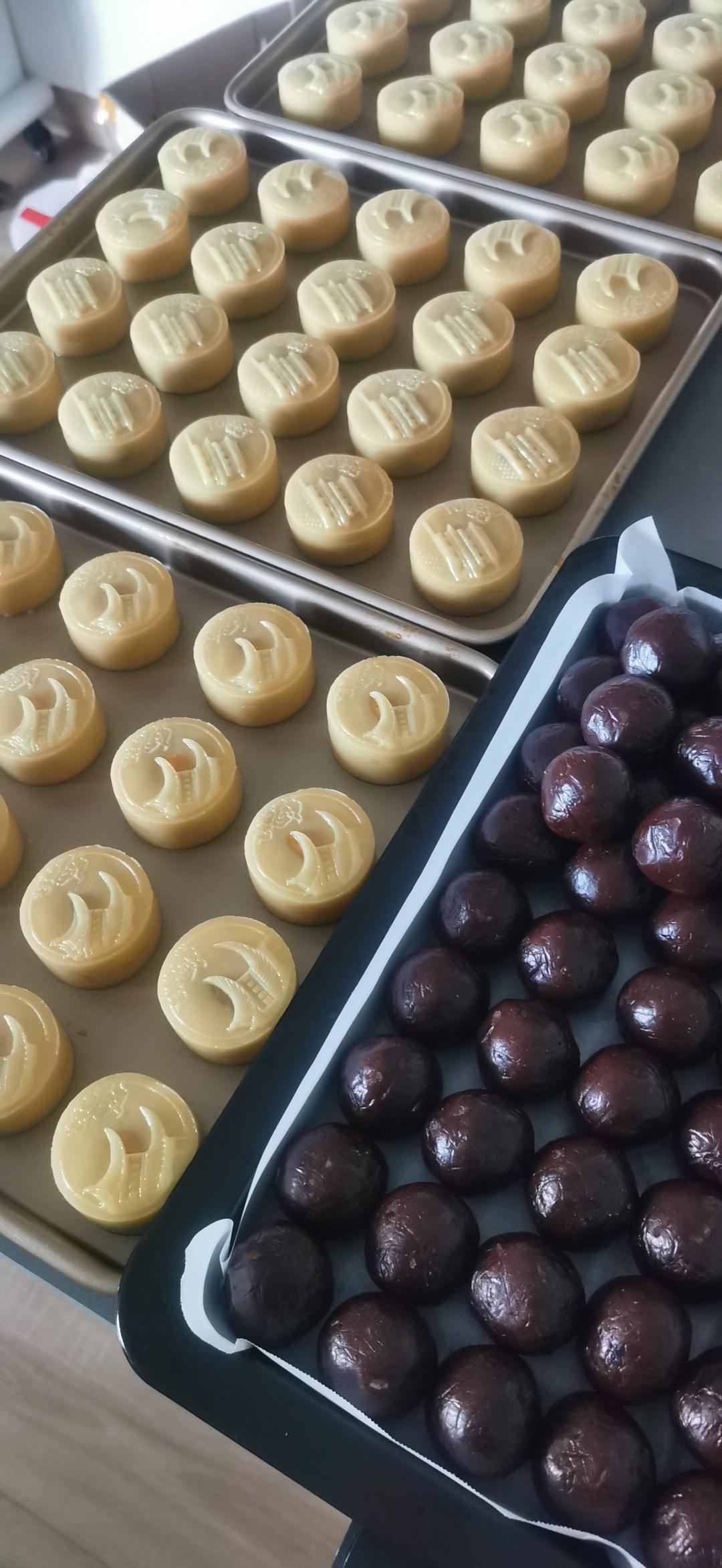 广式陈皮豆沙月饼